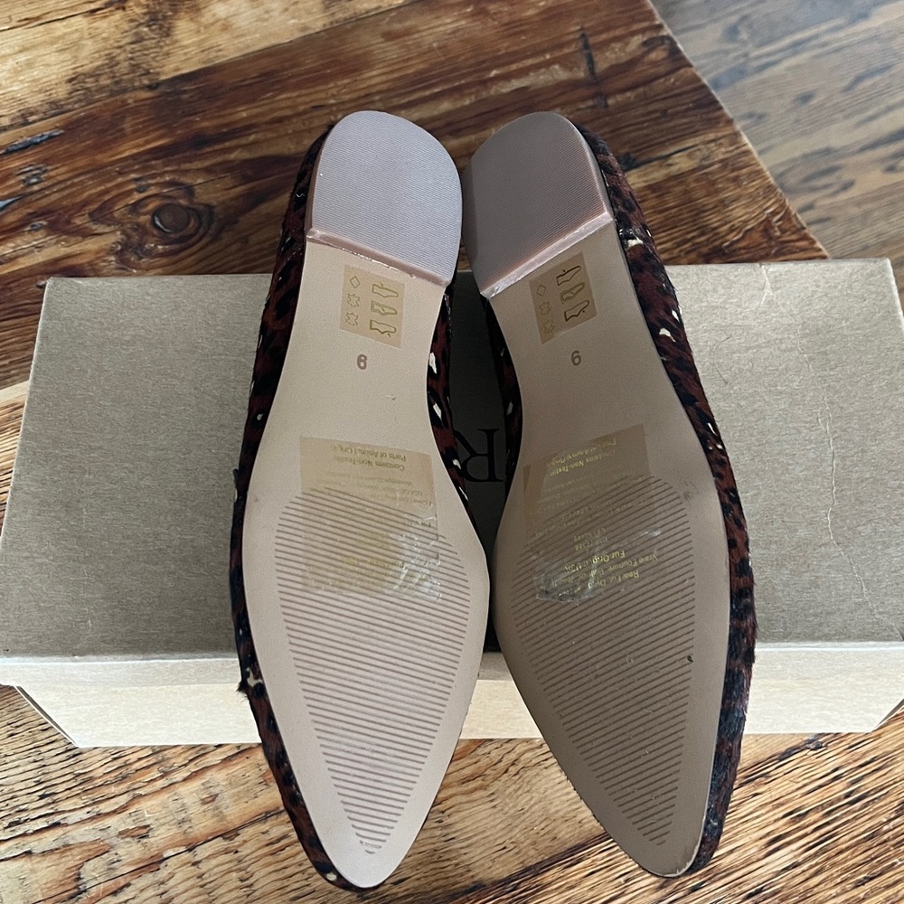Never Worn Madewell Leopard Print Women's Loafers - Picture 3 of 4